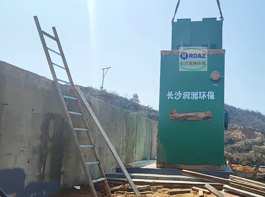 200噸一體化凈水設(shè)備投入使用；